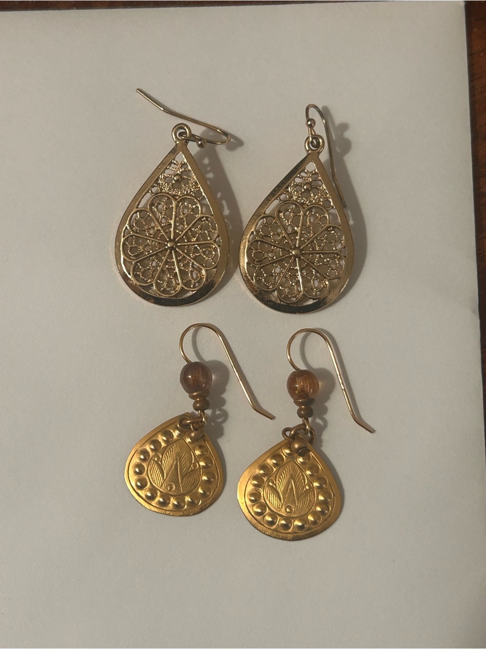 Two Pairs of Earrings - Women's Jewelry